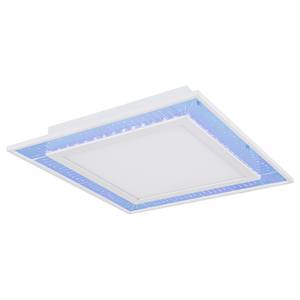 LED-plafondlamp Samy acrylglas/ijzer - 1 lichtbron - Breedte: 40 cm