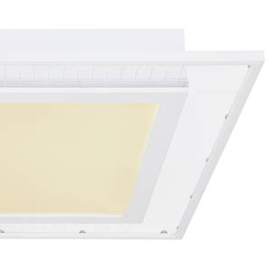 Lampada da soffitto a LED Samy Vetro acrilico / Ferro - 1 punto luce - Larghezza: 40 cm