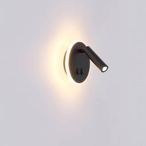 Lampada da parete a LED Many I Acrilico / Ferro - 1 punto luce - Nero