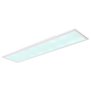 LED-Deckenleuchte Samu III Acrylglas / Eisen - 1-flammig - Breite: 120 cm