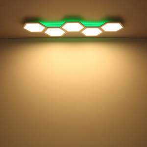 LED-Deckenleuchte Leanara IX Acrylglas / Eisen - 1-flammig