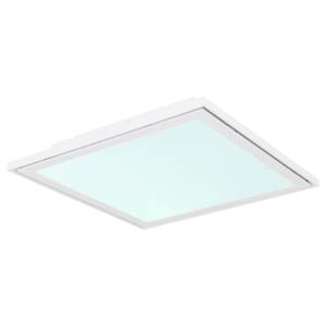 LED-plafondlamp Samu II acrylglas/ijzer - 1 lichtbron - Breedte: 40 cm