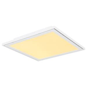 LED-plafondlamp Samu II acrylglas/ijzer - 1 lichtbron - Breedte: 40 cm