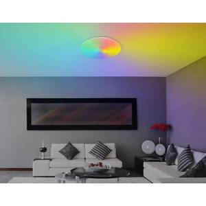 LED-plafondlamp Sully I acrylglas/ijzer - 1 lichtbron - Diameter: 49 cm