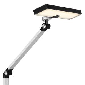 Lampe Dally II Plexiglas / Aluminium - 1 ampoule - Blanc