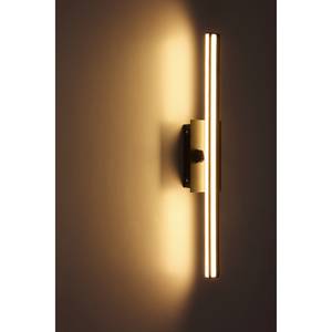 LED-Wandleuchte Viggo Acrylglas / Eisen - 1-flammig - Grau