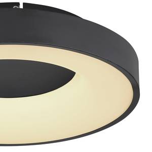 Lampada a LED da soffitto Jolli I Vetro acrilico / Ferro - 1 punto luce - Nero