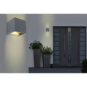 LED-outdoorlamp Veronika glas/aluminium - 1 lichtbron