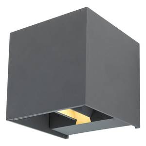 LED-outdoorlamp Veronika glas/aluminium - 1 lichtbron