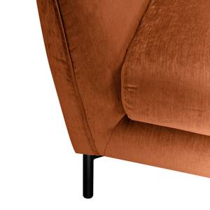 Sofa Portis (2-Sitzer) Chenille Elyon: Orange