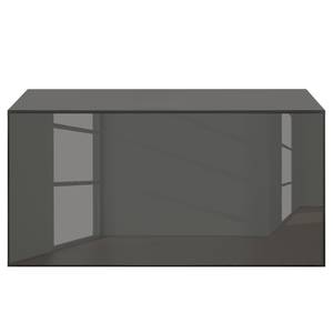 Hänge-Designbox now to go colour II Hochglanz Diamantgrau / Diamantgrau - 38 x 75 cm