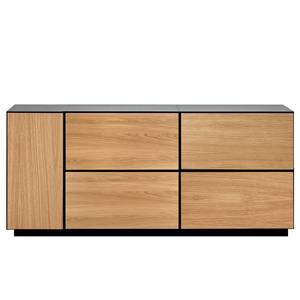 Dressoir now to go colour IV Natuurlijk eikenhout/Diamant grijs