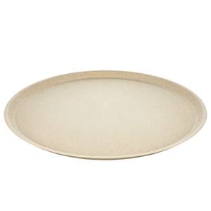 Dinerbord Connect Plate (set van 4) polypropeen/sparrenhout - Aardekleurig