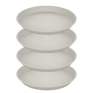 Assiettes Connect Plate (lot de 4) Polypropylène / Épicéa - Sable