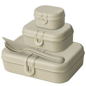 Lunchbox-Set Pascal Ready I (4-teilig) Polypropylen / Fichte - Sand