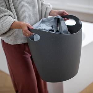 Panier de rangement Bottichelli XL Matière plastique - Gris foncé