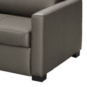 Canapé convertible Latino Cuir Mabel: Sahara foncé - Largeur : 190 cm - Avec fonction couchage