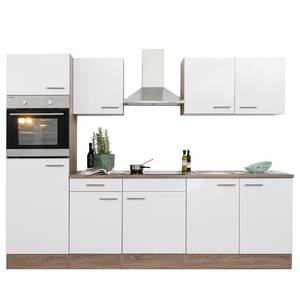 Küchenzeile Cano X Weiß - Breite: 270 cm