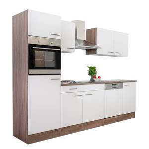 Küchenzeile Cano XI Weiß - Breite: 280 cm