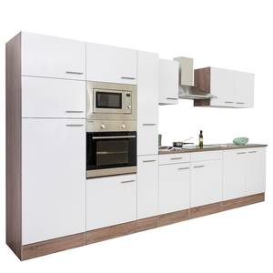 Cuisine Cano XII Blanc - Largeur : 360 cm