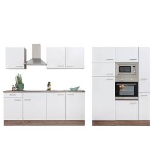 Cuisine Cano XII Blanc - Largeur : 360 cm