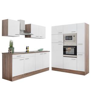 Cuisine Cano XII Blanc - Largeur : 360 cm