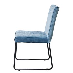 Gestoffeerde stoel hülsta now I (2 stk) Hemelsblauw