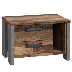 Nachtkommode Ravenswood Multicolor - Holzwerkstoff - 62 x 42 x 42 cm