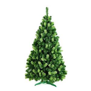Künstlicher Weihnachtsbaum Aria Grün - Polyester PVC - 130cm - 220cm - 130cm - Höhe: 220 cm