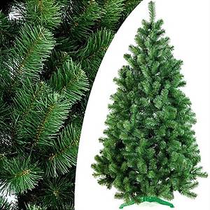 Künstlicher Weihnachtsbaum Nela I Grün - Polyester PVC - 115cm - 180cm - 115cm - Höhe: 180 cm
