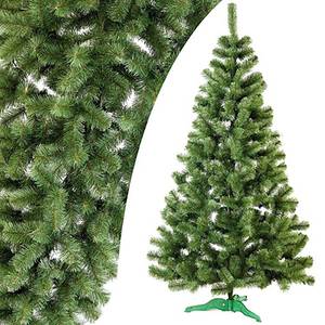 Künstlicher Weihnachtsbaum Ela Grün - Polyester PVC - 120cm - 220cm - 120cm