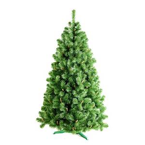 Künstlicher Weihnachtsbaum Liwia Grün - Polyester PVC - 130cm - 220cm - 130cm - Höhe: 220 cm