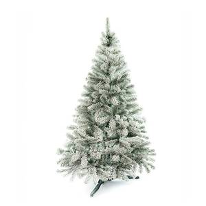 Künstlicher Weihnachtsbaum Nela II Weiß - Polyester PVC - 115cm - 220cm - 115cm - Höhe: 220 cm