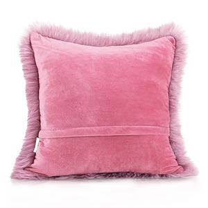 Housse de coussin Okka (lot de 2) Polyester - Lilas