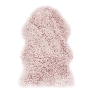 Tapis épais Okka II Polyester - Rose - 50 x 80 cm