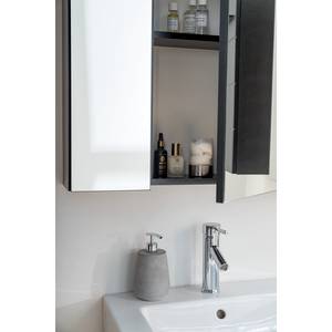 Set mobili da bagno Wyntoon I (5) Illuminazione inclusa - Nero