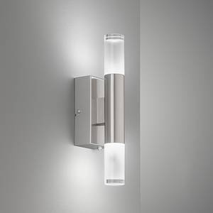 LED-wandlamp Nyra acrylglas/ijzer - 2 lichtbronnen