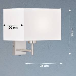 Wandlamp Dream V textielmix/ijzer - 1 lichtbron