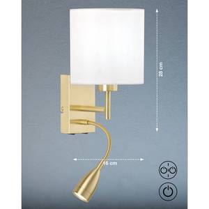Wandlamp Dreamer V textielmix/ijzer - 2 lichtbronnen