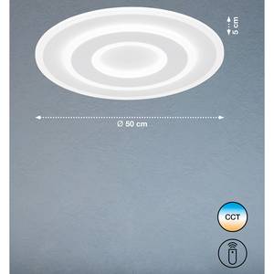 Lampada da soffitto a LED Bolia Vetro acrilico / Ferro - 1 punto luce