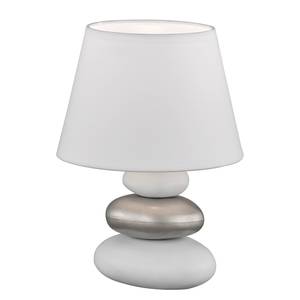 Lampe Pibe I Tissu mélangé / Céramique - 1 ampoule