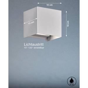 LED-Badleuchte Wall Eisen - 2-flammig