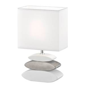 Lampada da tavolo Liner I Ceramica / Tessuto misto - 1 punto luce