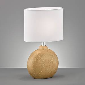 Lampe Foro VI Tissu mélangé / Céramique - 1 ampoule