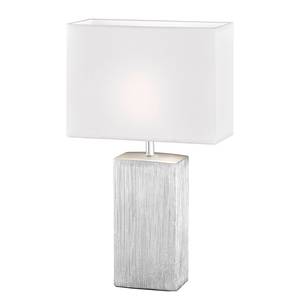 Lampe Flens I Tissu mélangé / Céramique - 1 ampoule