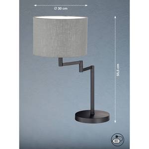 Lampe Rota Lin / Fer - 1 ampoule