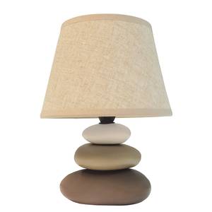 Lampada da tavolo Pibe IV Lino / Ceramica - 1 punto luce