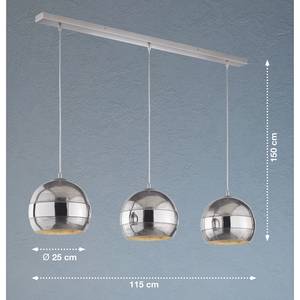 Lampada a sospensione Monti Ferro - 3 punti luce