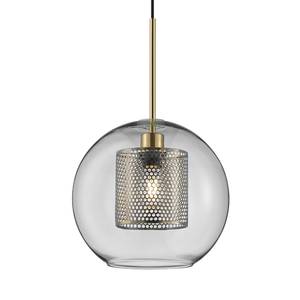 Hanglamp Jura I transparant glas/ijzer - 1 lichtbron