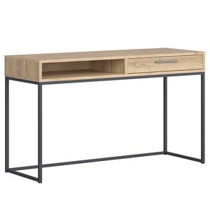 Schminktisch Sarah Beige - Holzwerkstoff - Metall - 130 x 77 x 46 cm